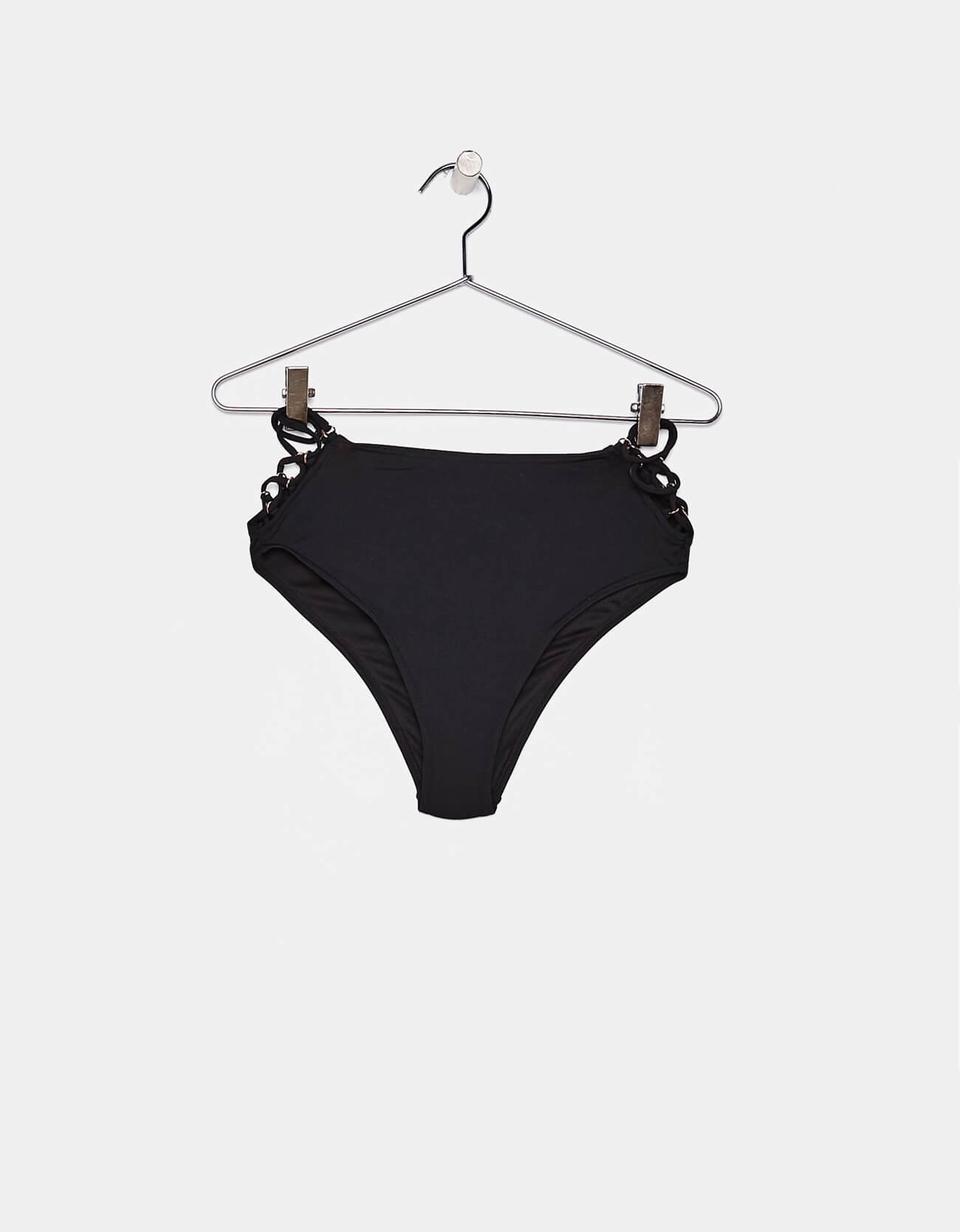 High-rise bikini bottoms with eyelets - immagine 4