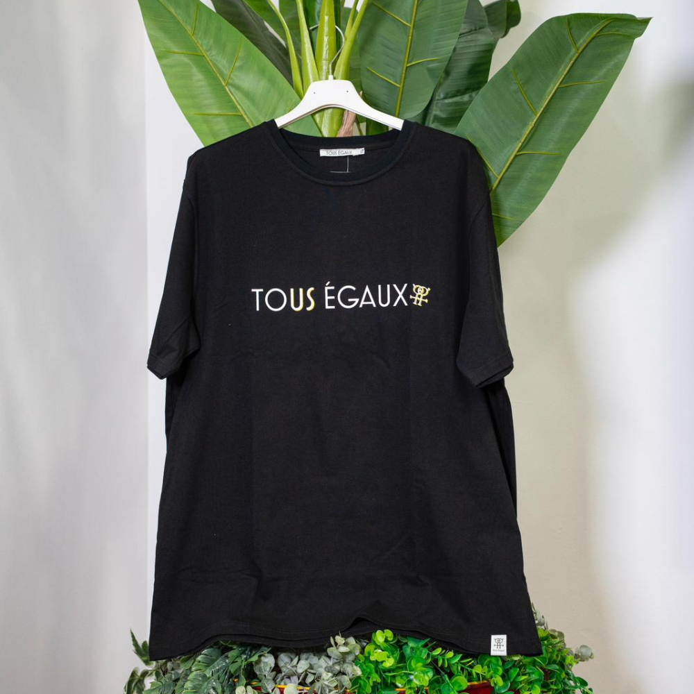 Tous Égaux T-shirt Nera 