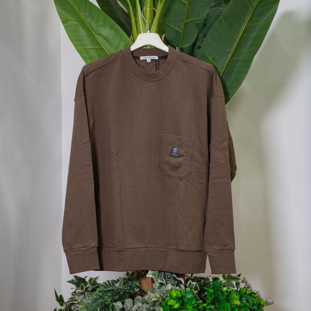 Tous Égaux Felpa Girocollo color