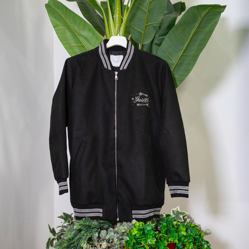 Gaelle Cappottino Nero Full Zip 