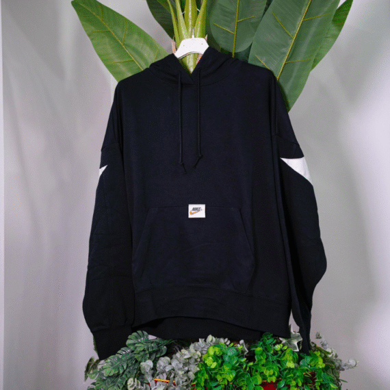 Nike Felpa Nera Logo 'Circa 50'