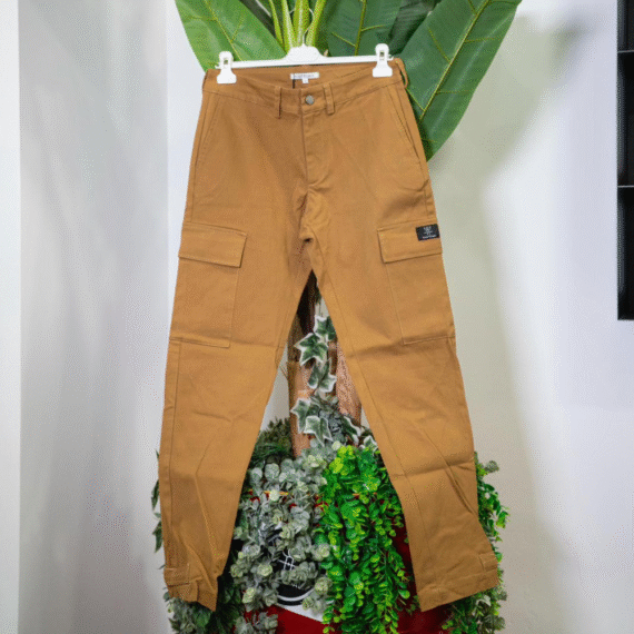Tous Égaux Pantalone Cargo CammelloÂ