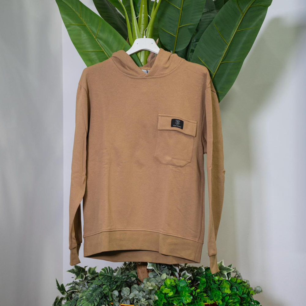 Tous Égaux Felpa con Cappuccio  (2 colori)