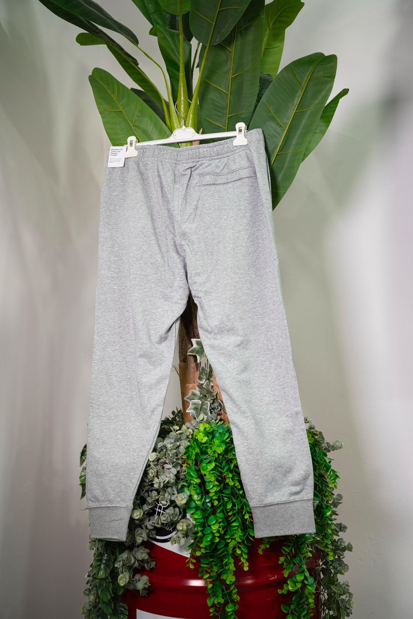 Nike Pantaloni Grigi in Tessuto Fleece - immagine 3