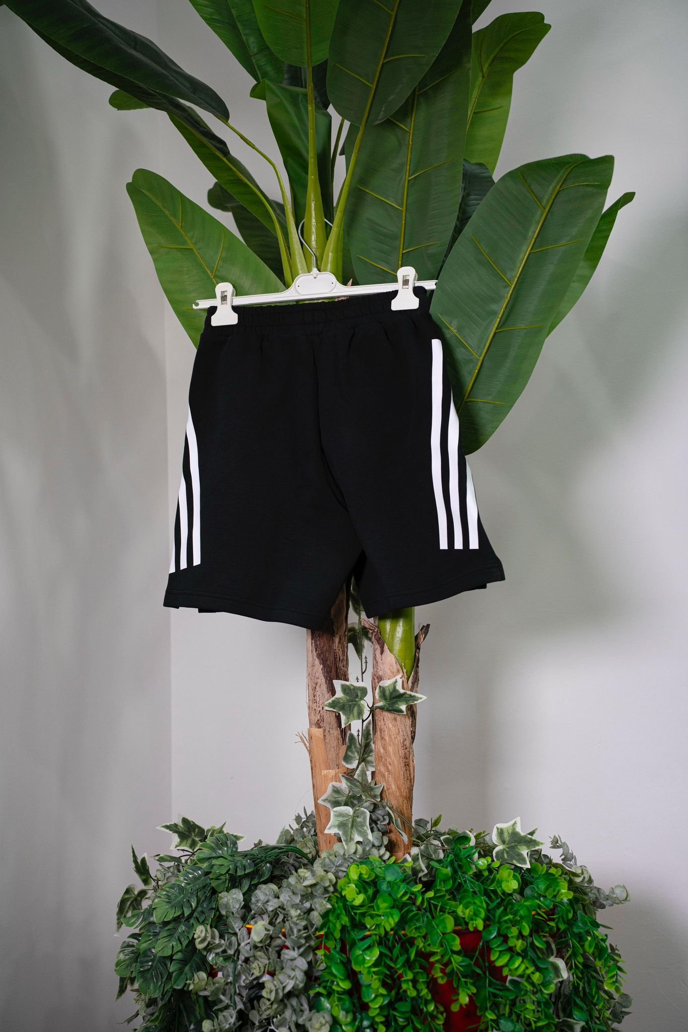 Adidas Bermuda Future Icons 3-Stripes neri - immagine 3