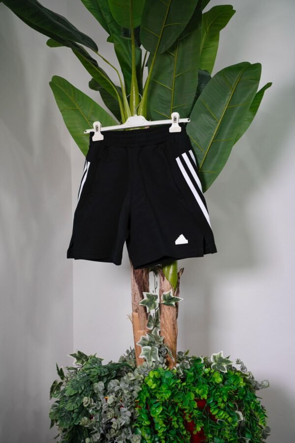 Adidas Bermuda Future Icons 3-Stripes neri - immagine 2