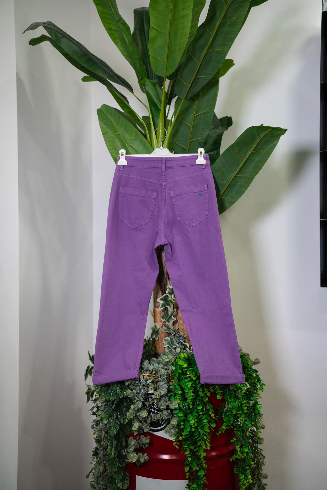 Vic Bee Jeans Viola - immagine 3