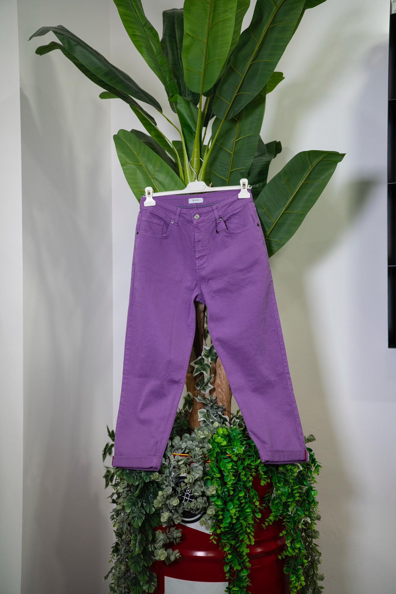 Vic Bee Jeans Viola - immagine 2