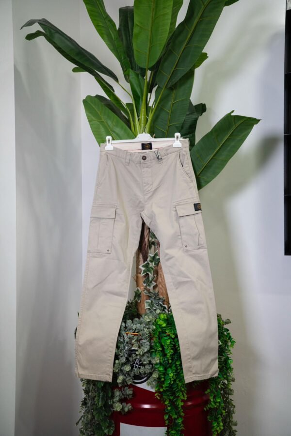 Aeronautica Pantalone Cargo Beige - immagine 3