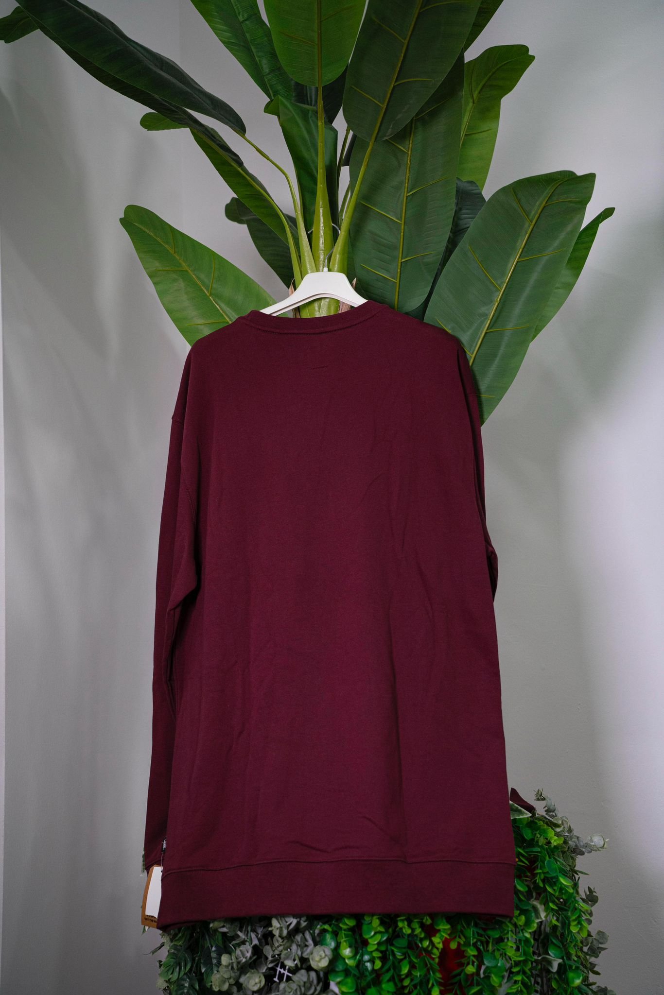 Vans Felpa Bordeaux in Tessuto Fleece - immagine 3