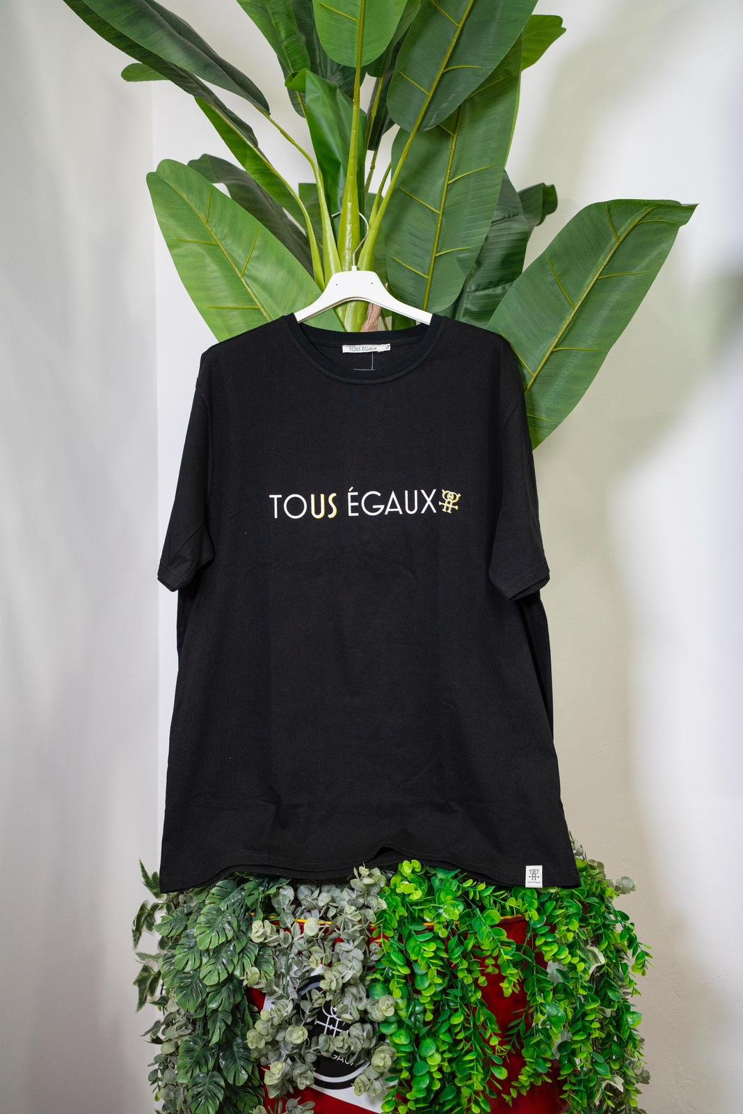 Tous Égaux T-shirt Nera  - immagine 2