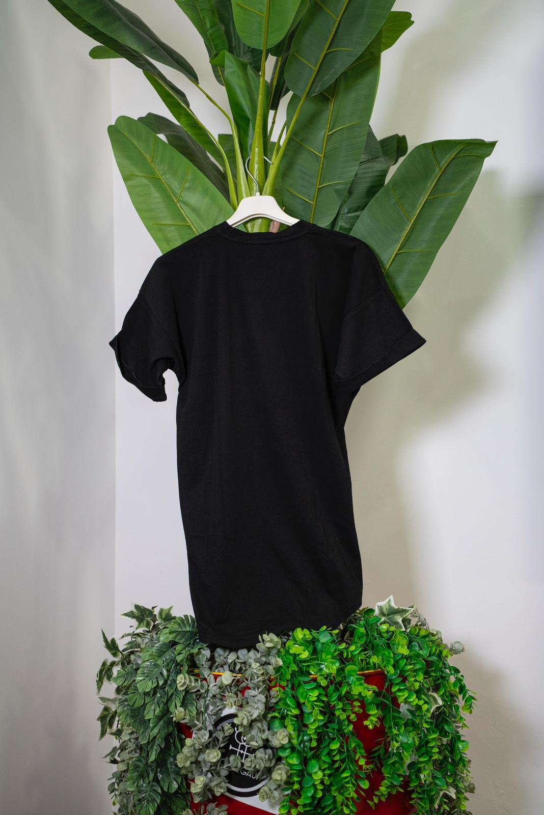 Tous Égaux T-shirt Nera Over - immagine 3