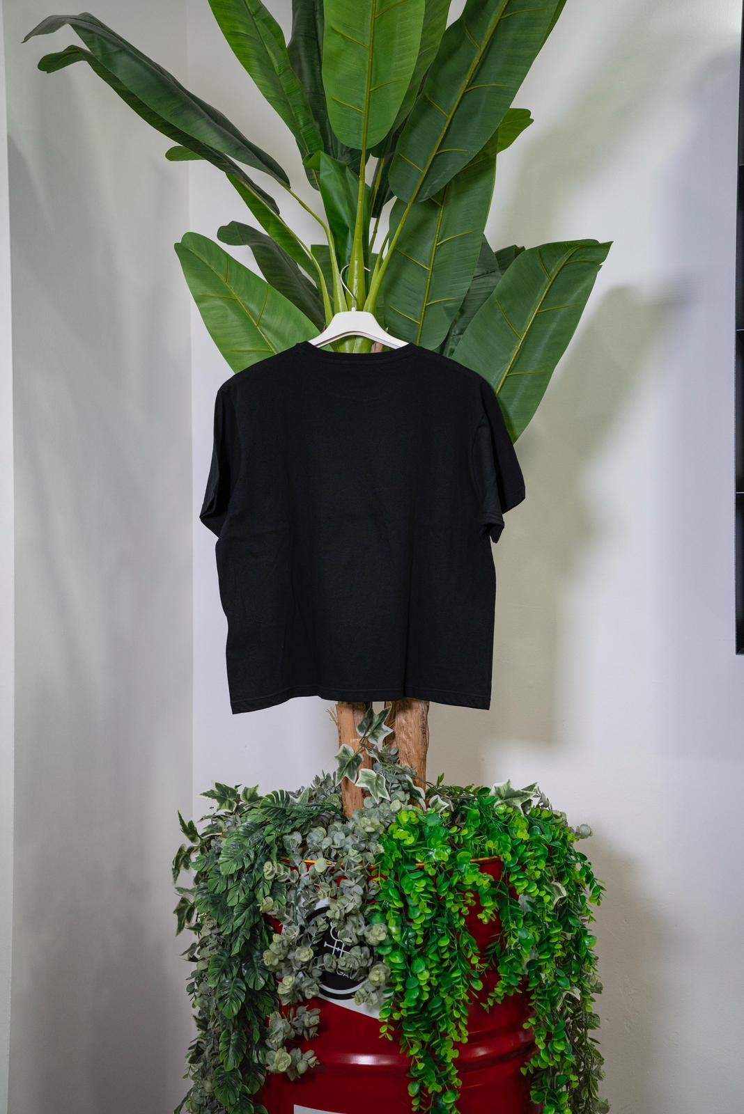 Tous Égaux T-shirt Crop Nera - immagine 3