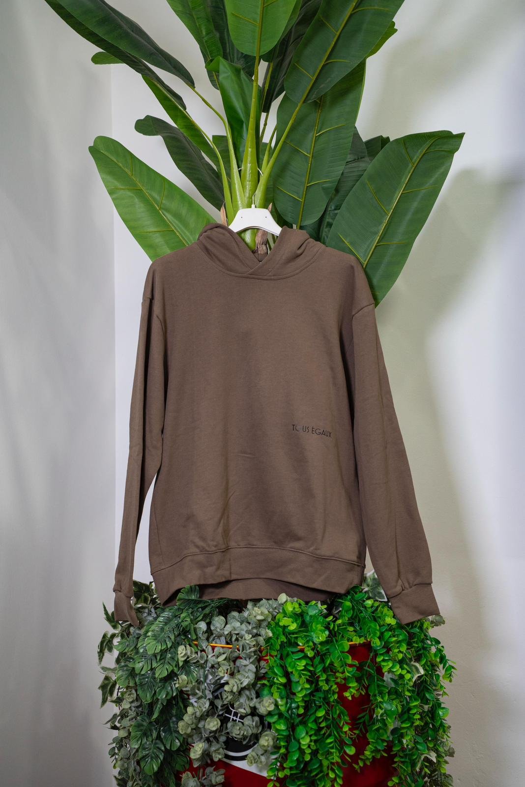 Tous Égaux Felpa con Cappuccio (2 colori) - immagine 2