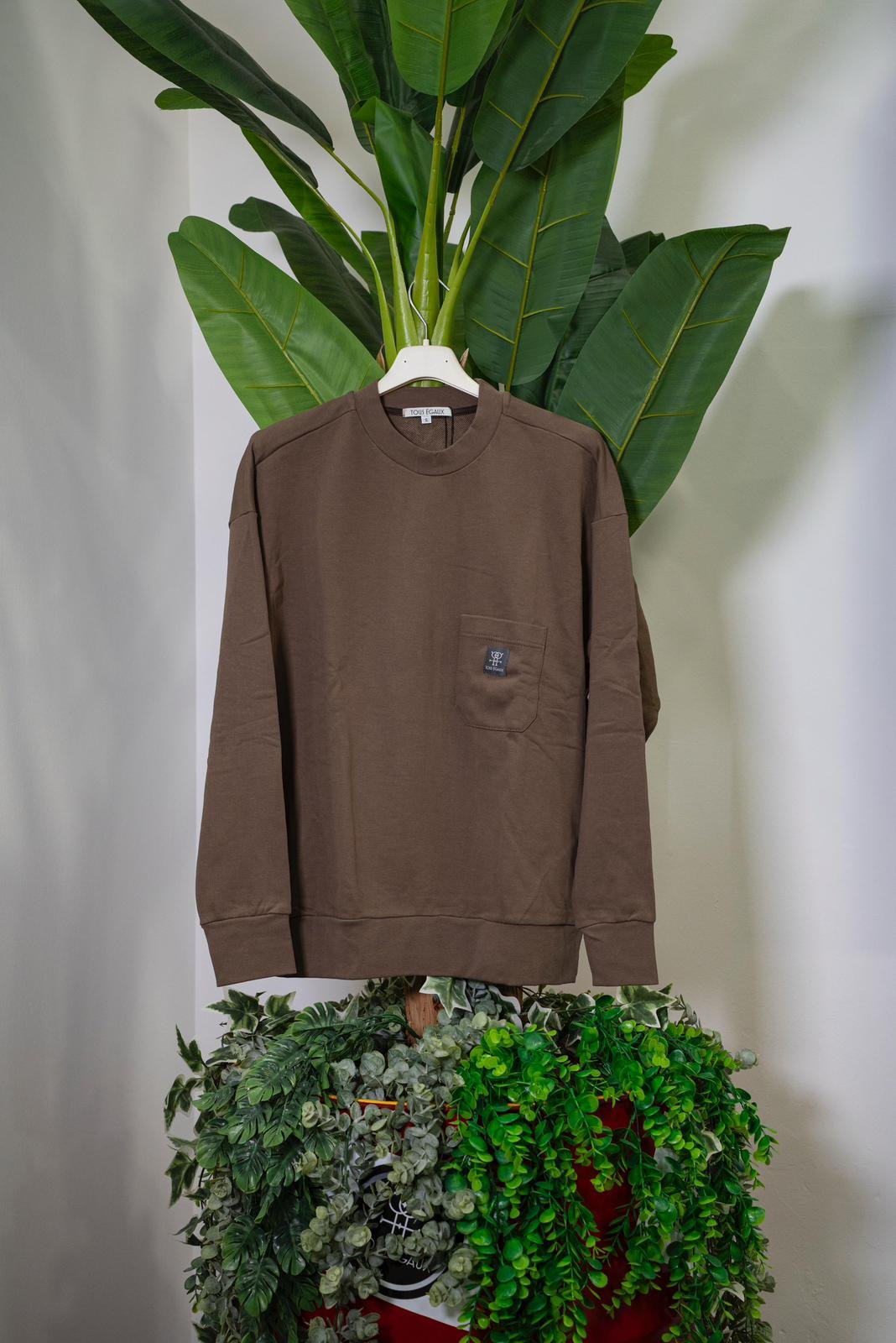 Tous Égaux Felpa Girocollo color - immagine 2