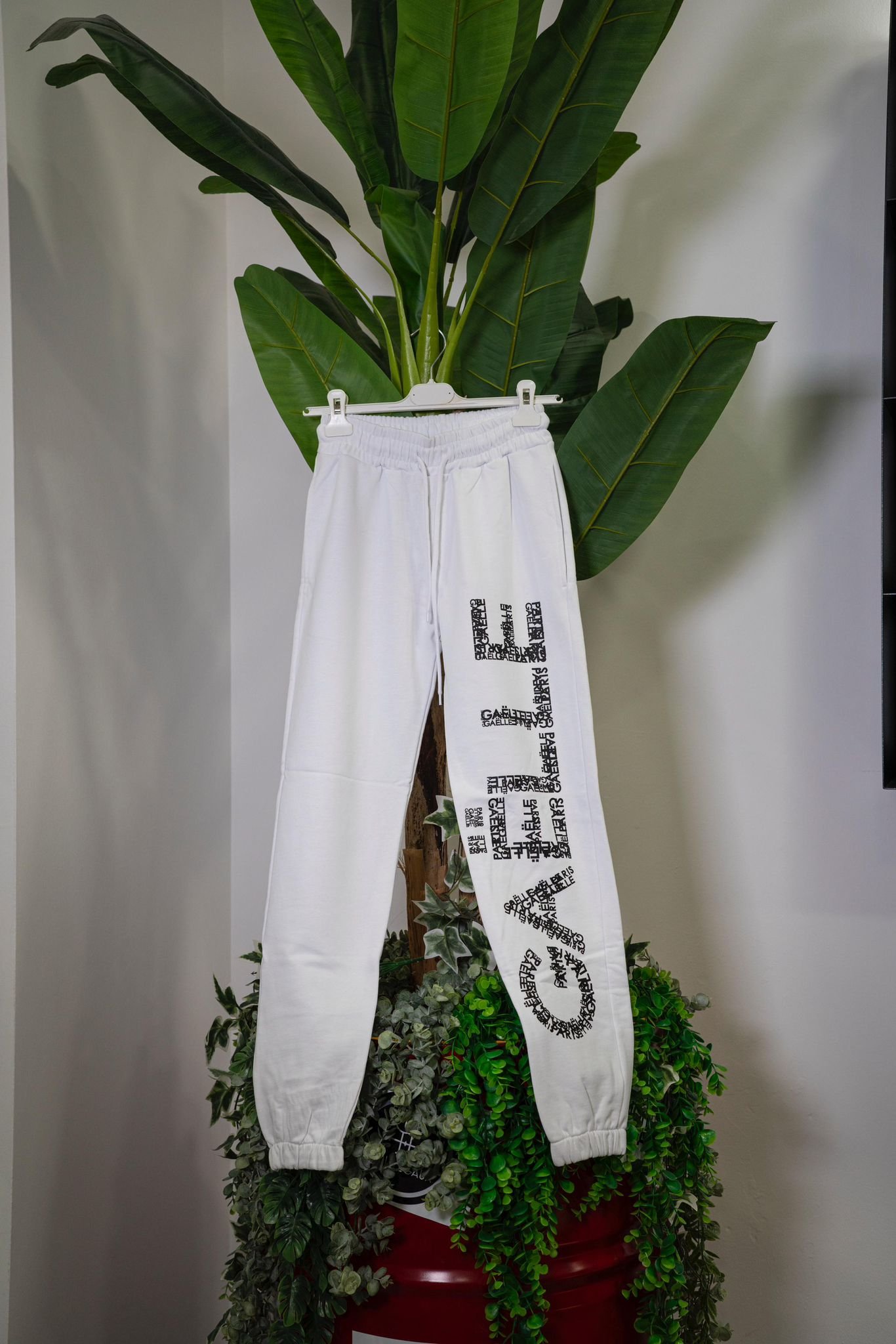 Gaelle Pantalone Bianco in Cotone - immagine 2