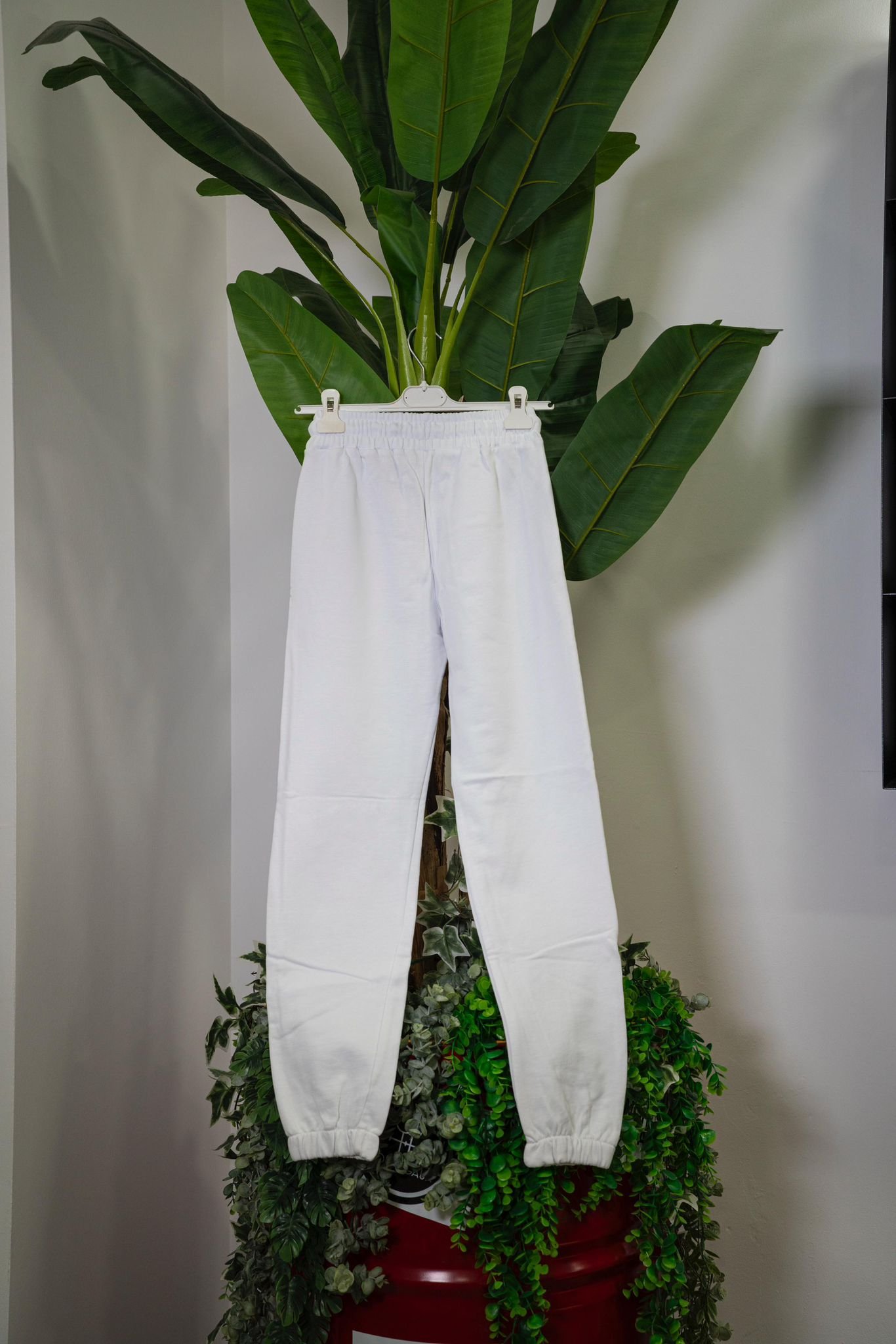 Gaelle Pantalone Bianco in Cotone - immagine 3