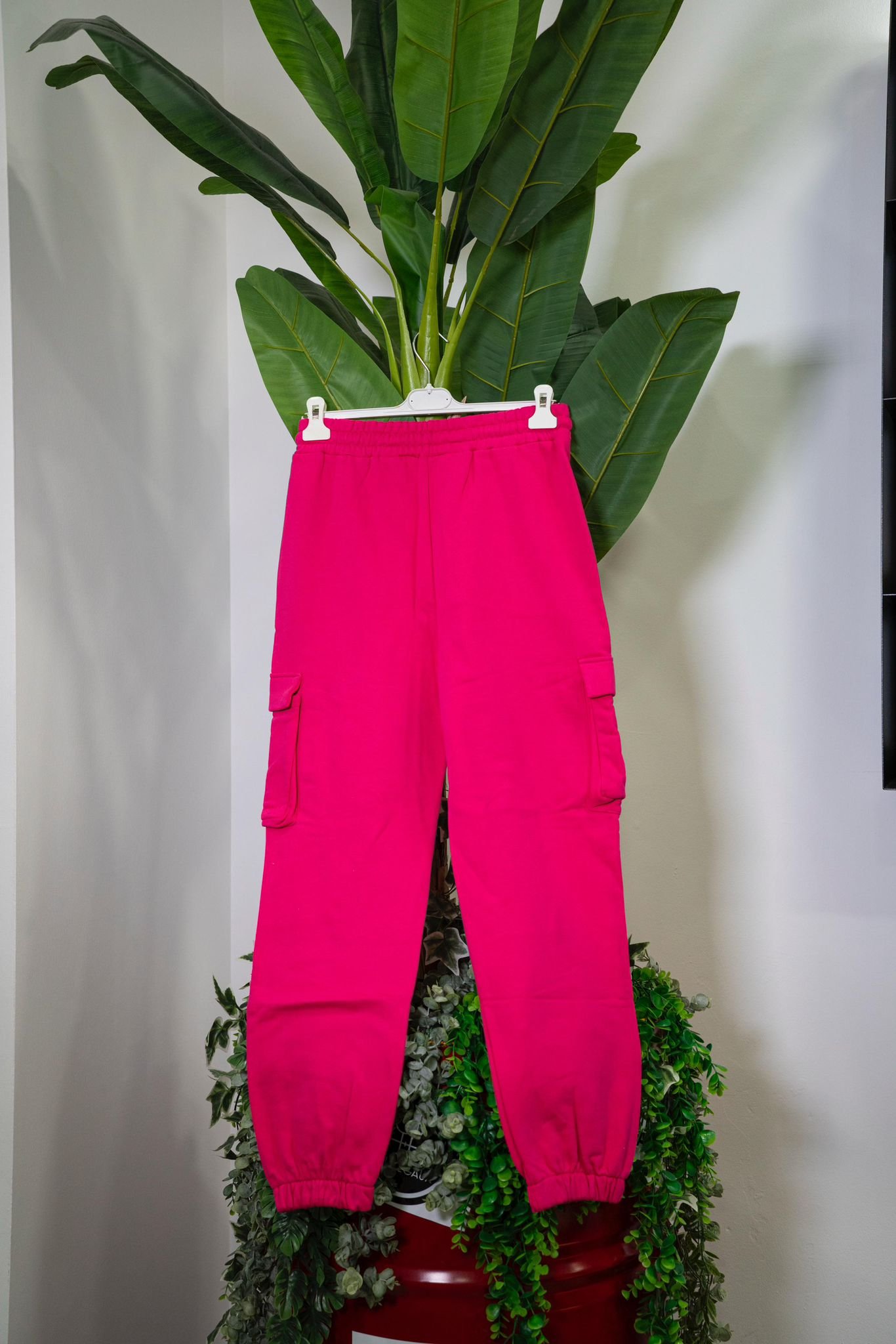 Gaelle Pantalone Fucsia in Fleece - immagine 2