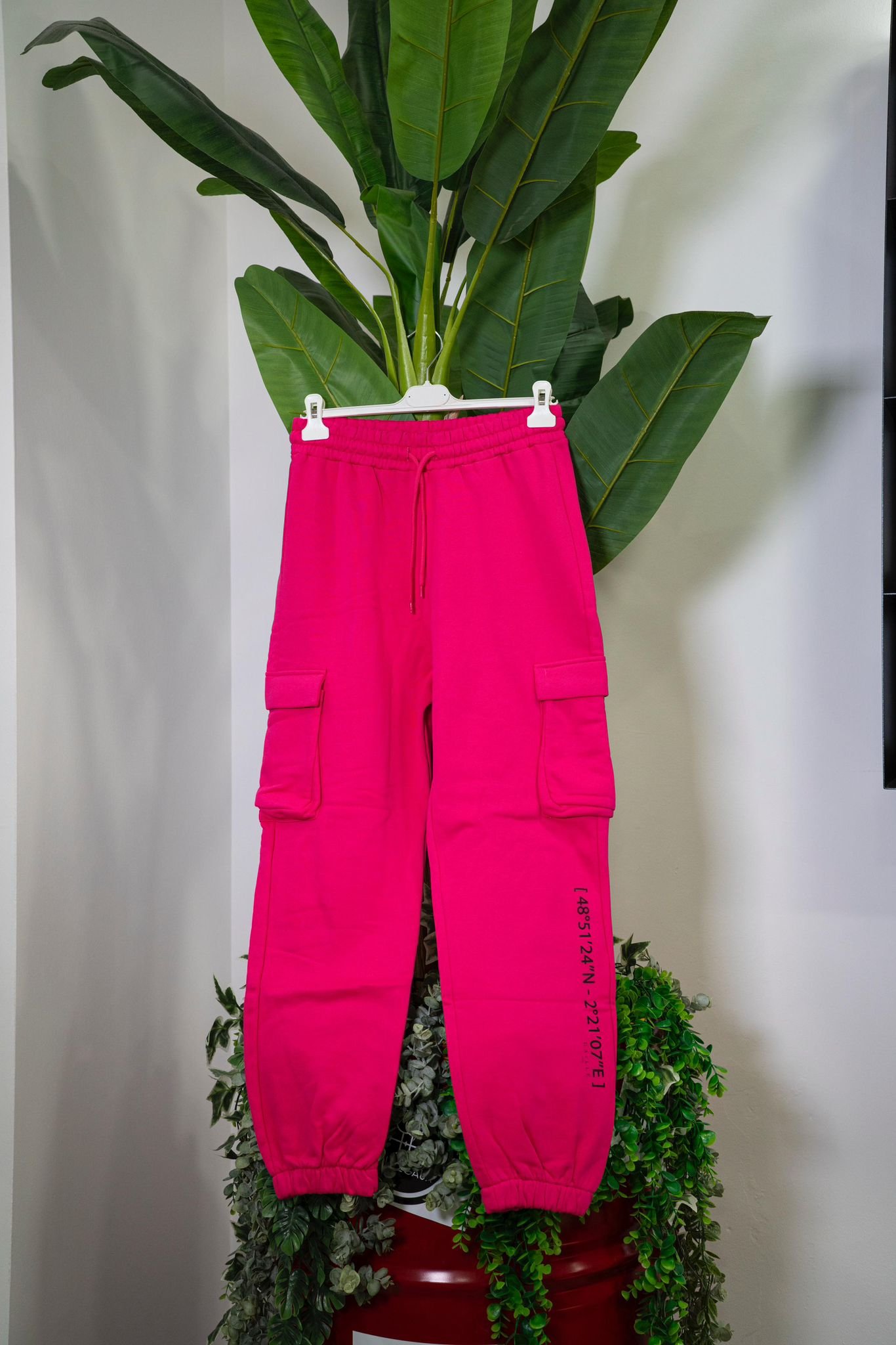Gaelle Pantalone Fucsia in Fleece - immagine 3