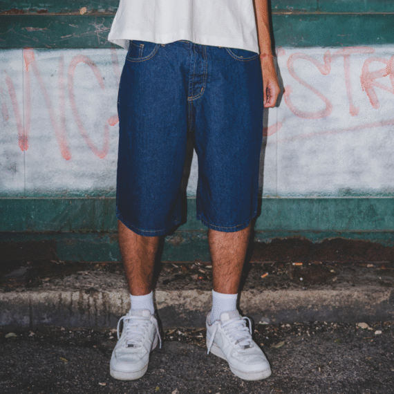 JORTS “CRUEL SEASON” Back Logo Denim Raw