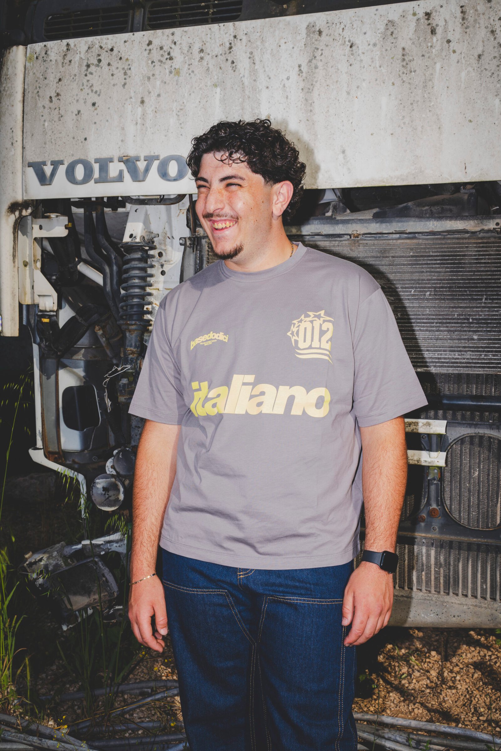 T-SHIRT “CRUEL SEASON” Italiano Grey - immagine 3