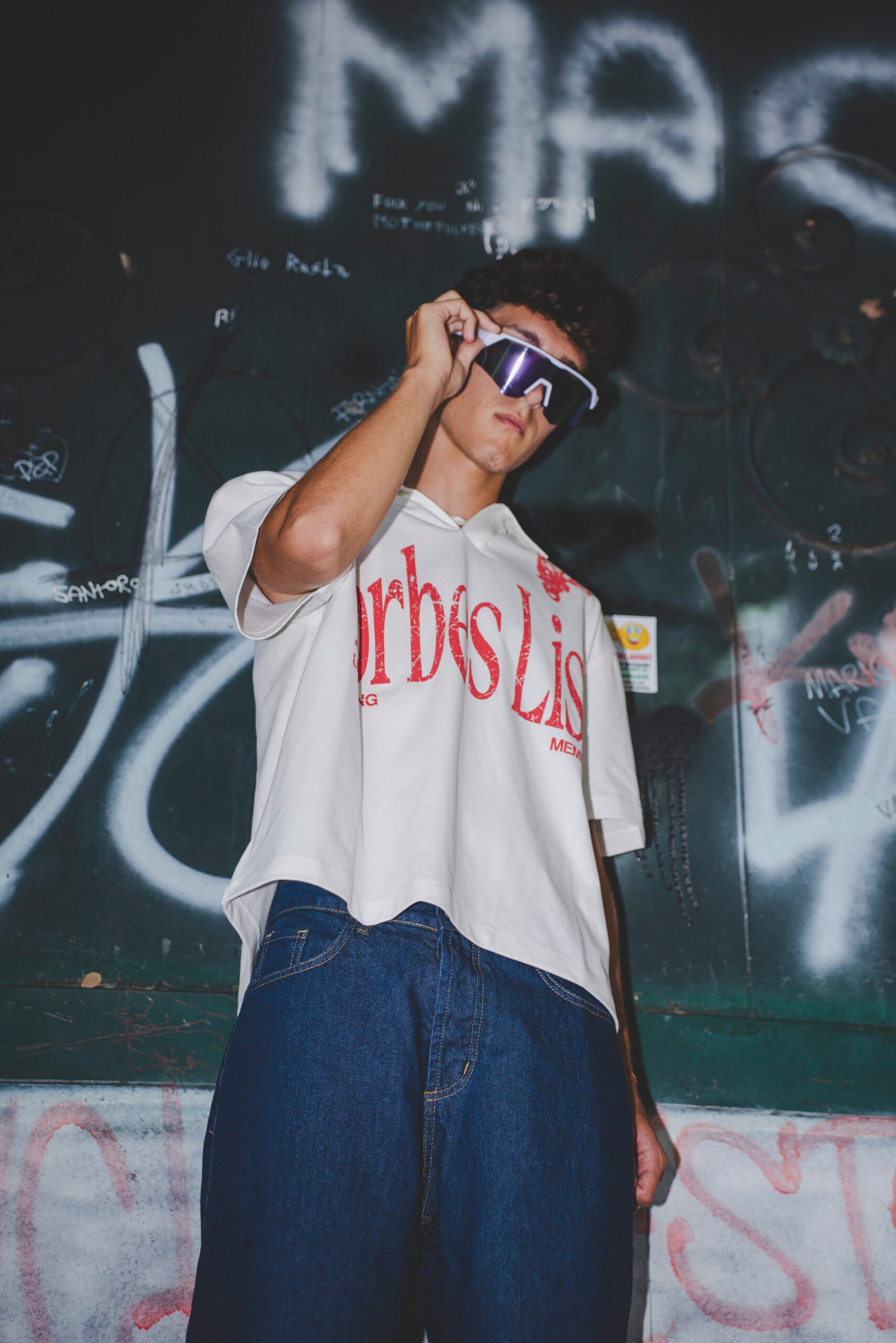 POLO “LIVE FAST” FORBES WHITE - immagine 6