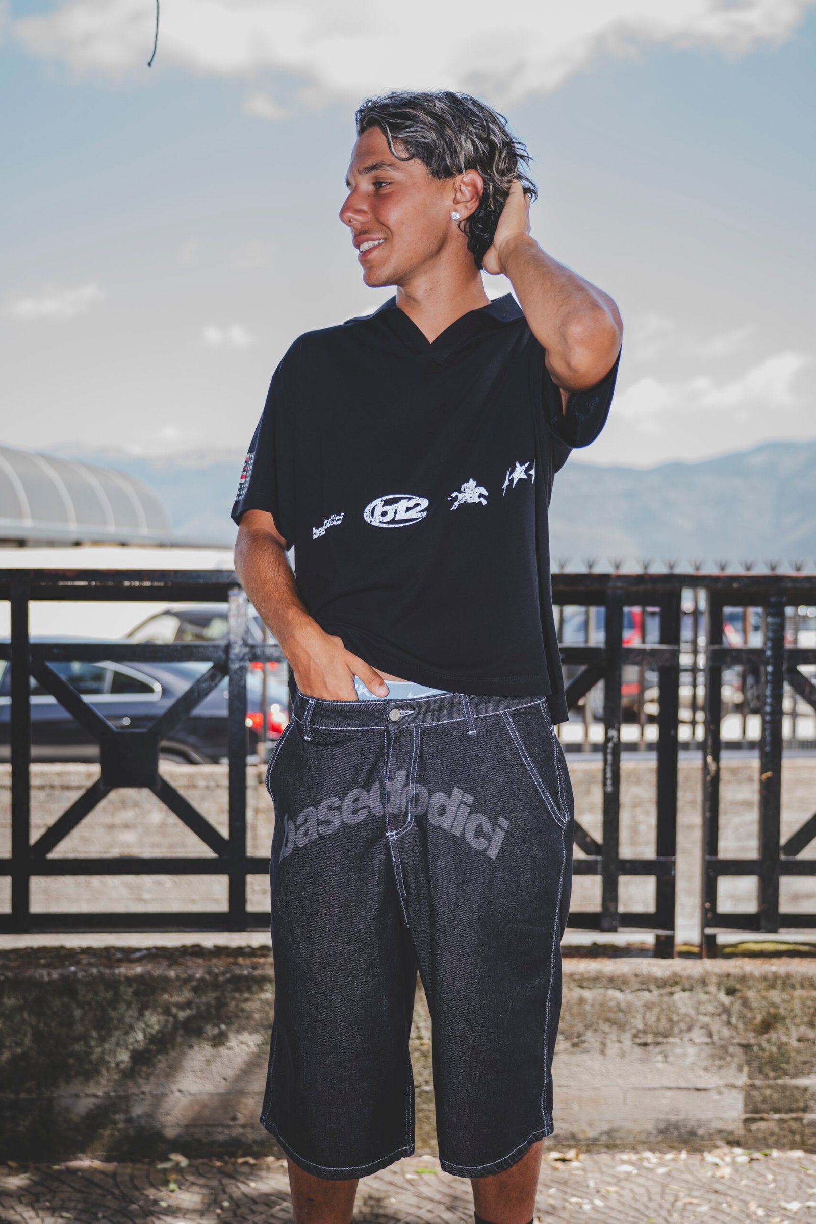 POLO “LIVE FAST” ROBBERY BLACK - immagine 7