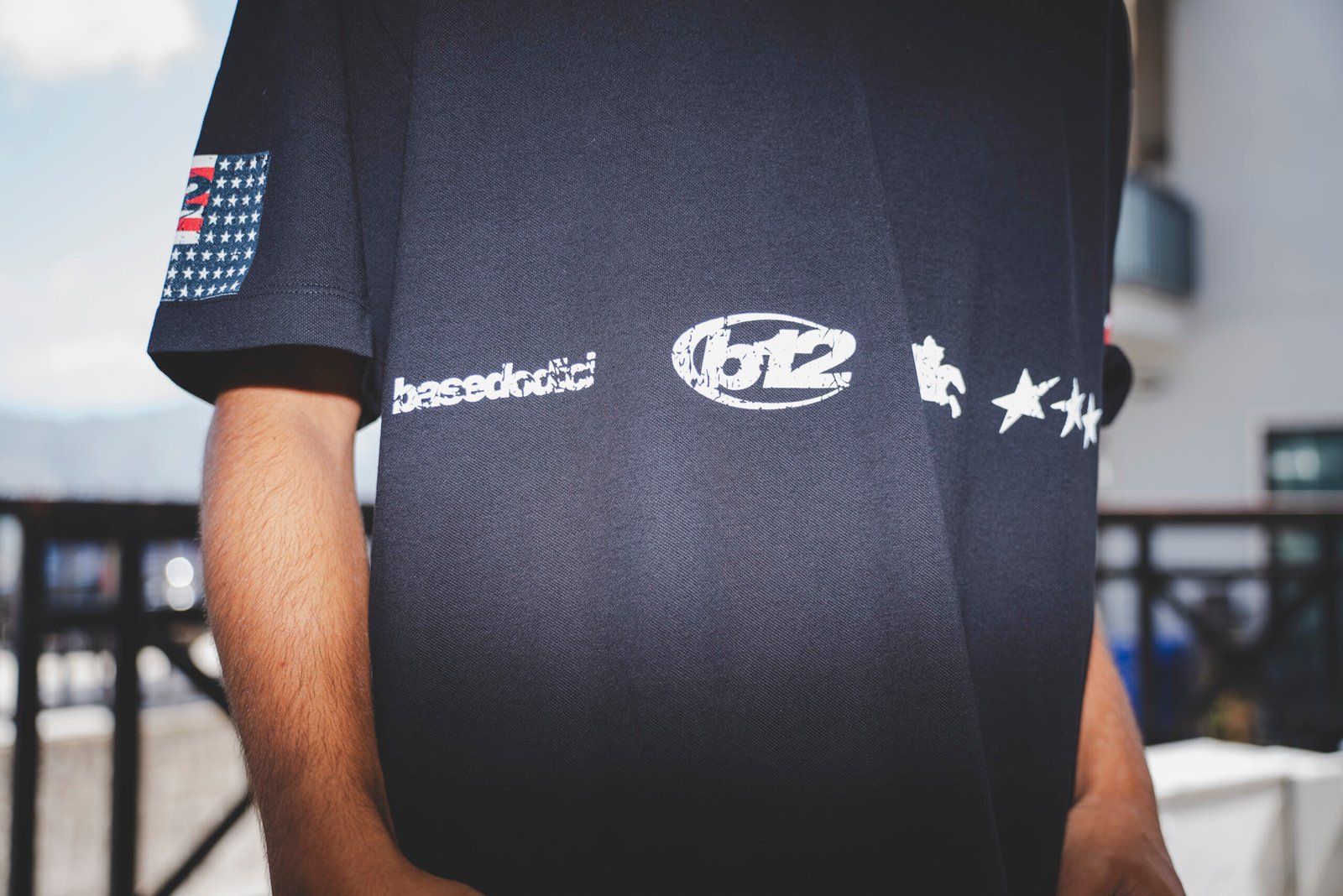 POLO “LIVE FAST” ROBBERY BLACK - immagine 5