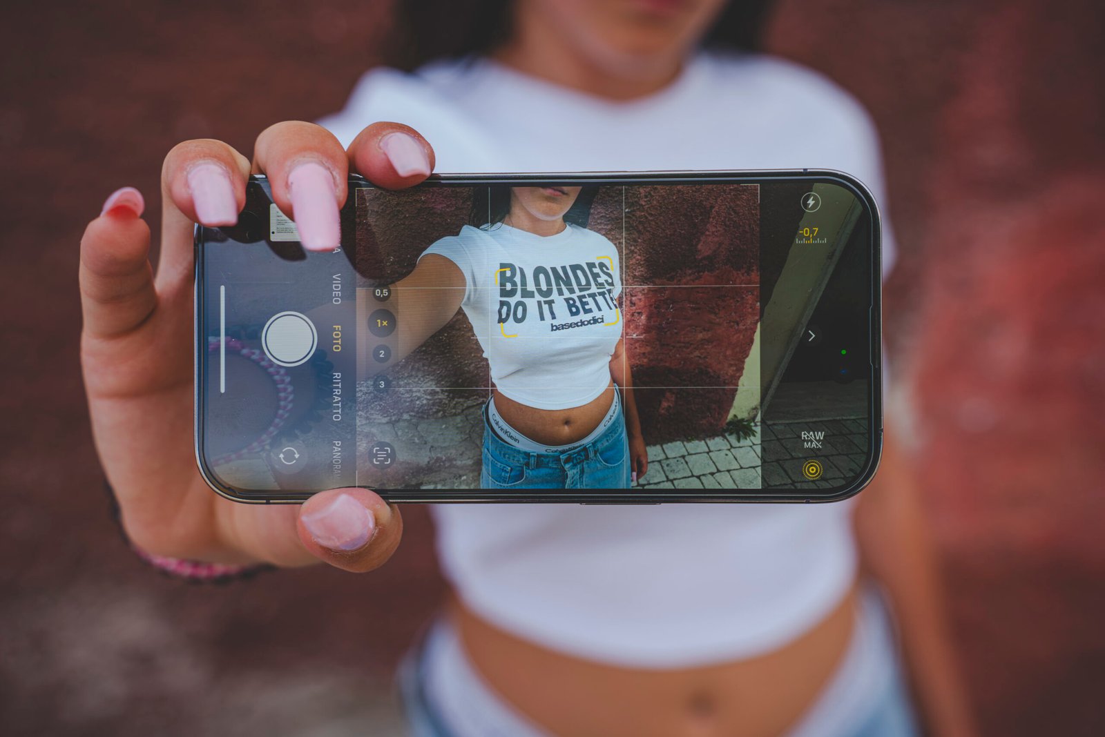 BABY TEE "DIVA" Blondes White - immagine 2