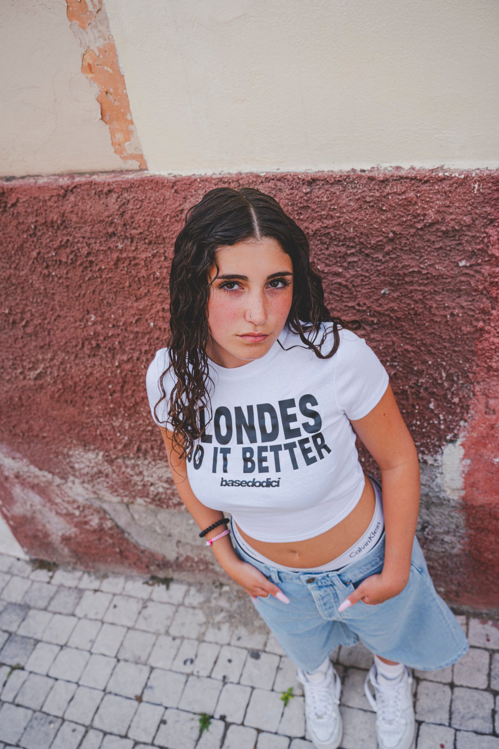 BABY TEE "DIVA" Blondes White - immagine 5