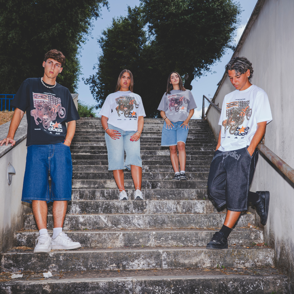 T-SHIRT “LIVE FAST” FURIOUS (4 colorazioni)