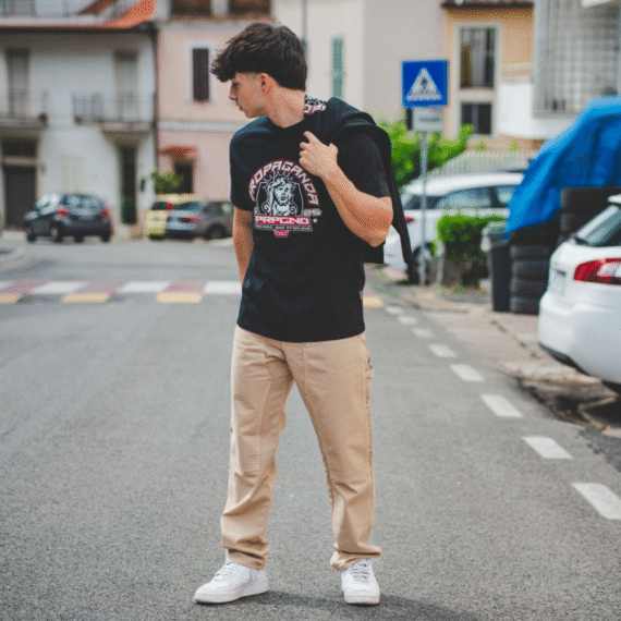 PROPAGANDA PROFANE TEE BLACK