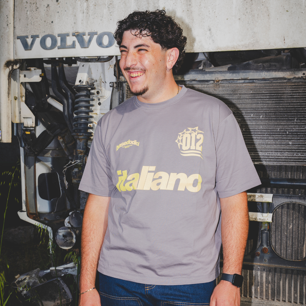 T-SHIRT “CRUEL SEASON” Italiano Grey