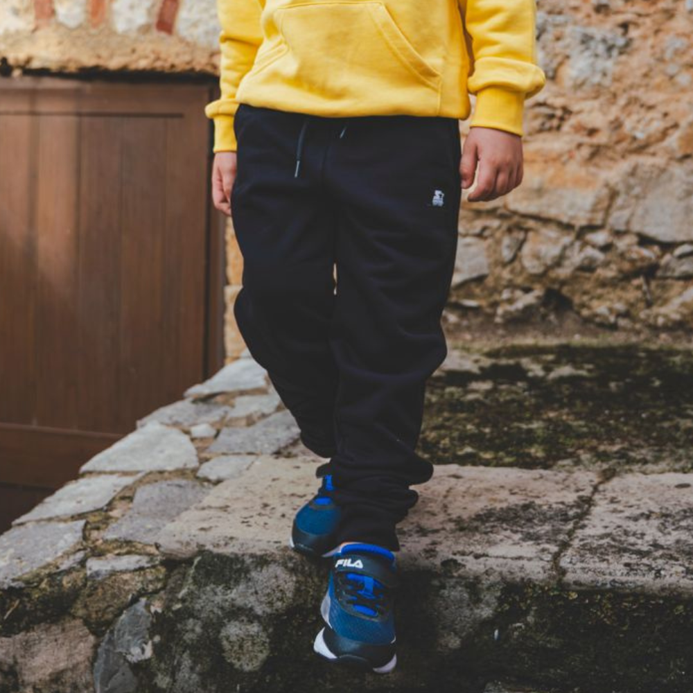 Starter Pantaloni Jogger Iconic Neri bambino