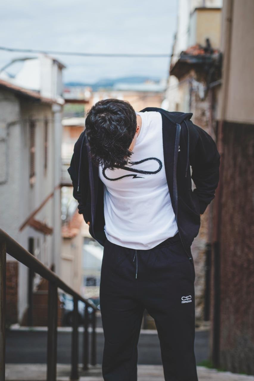 PROPAGANDA T-SHIRT LOGO CLASSIC BIANCA - immagine 4