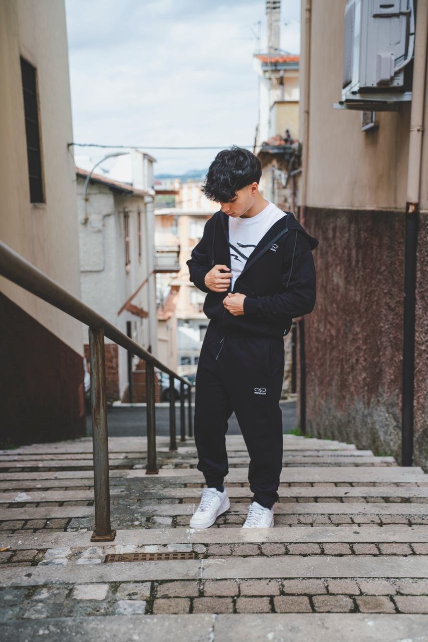 Propaganda Pantalone Tuta Nero - immagine 2