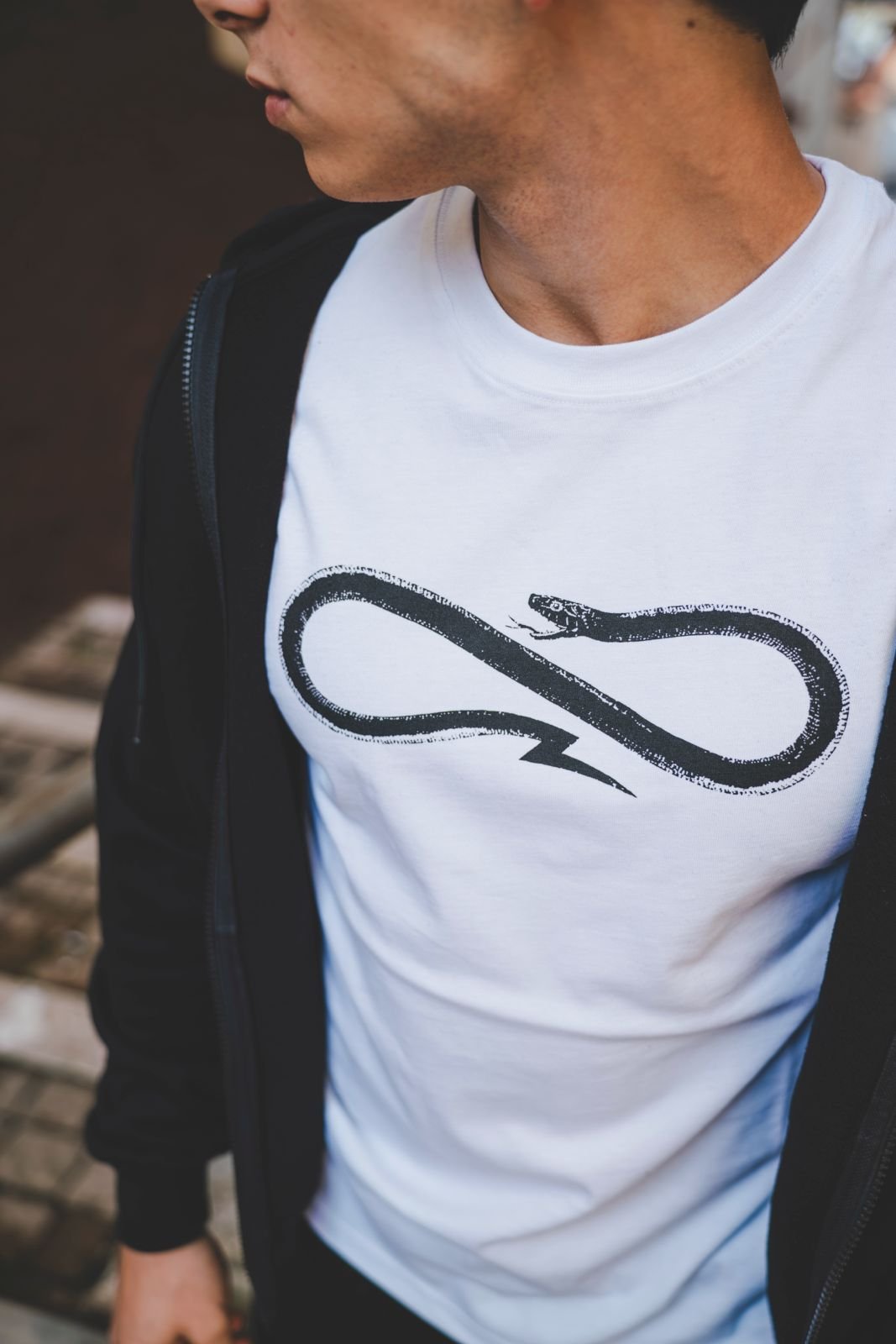 PROPAGANDA T-SHIRT LOGO CLASSIC BIANCA - immagine 2