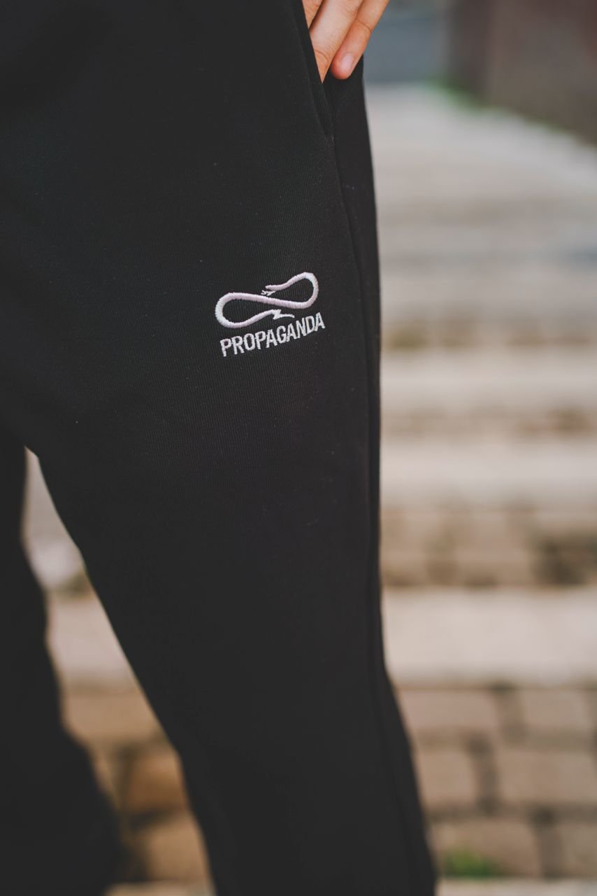 Propaganda Pantalone Tuta Nero - immagine 3