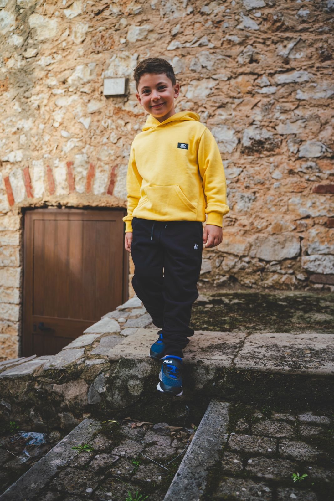 Starter Pantaloni Jogger Iconic Neri bambino - immagine 4