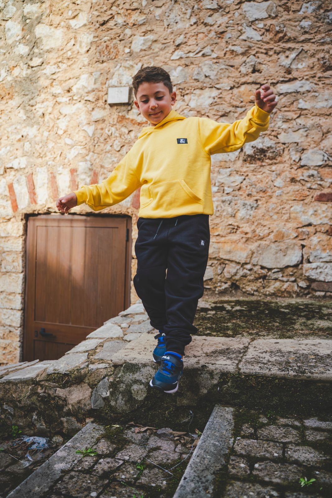 Starter Pantaloni Jogger Iconic Neri bambino - immagine 2