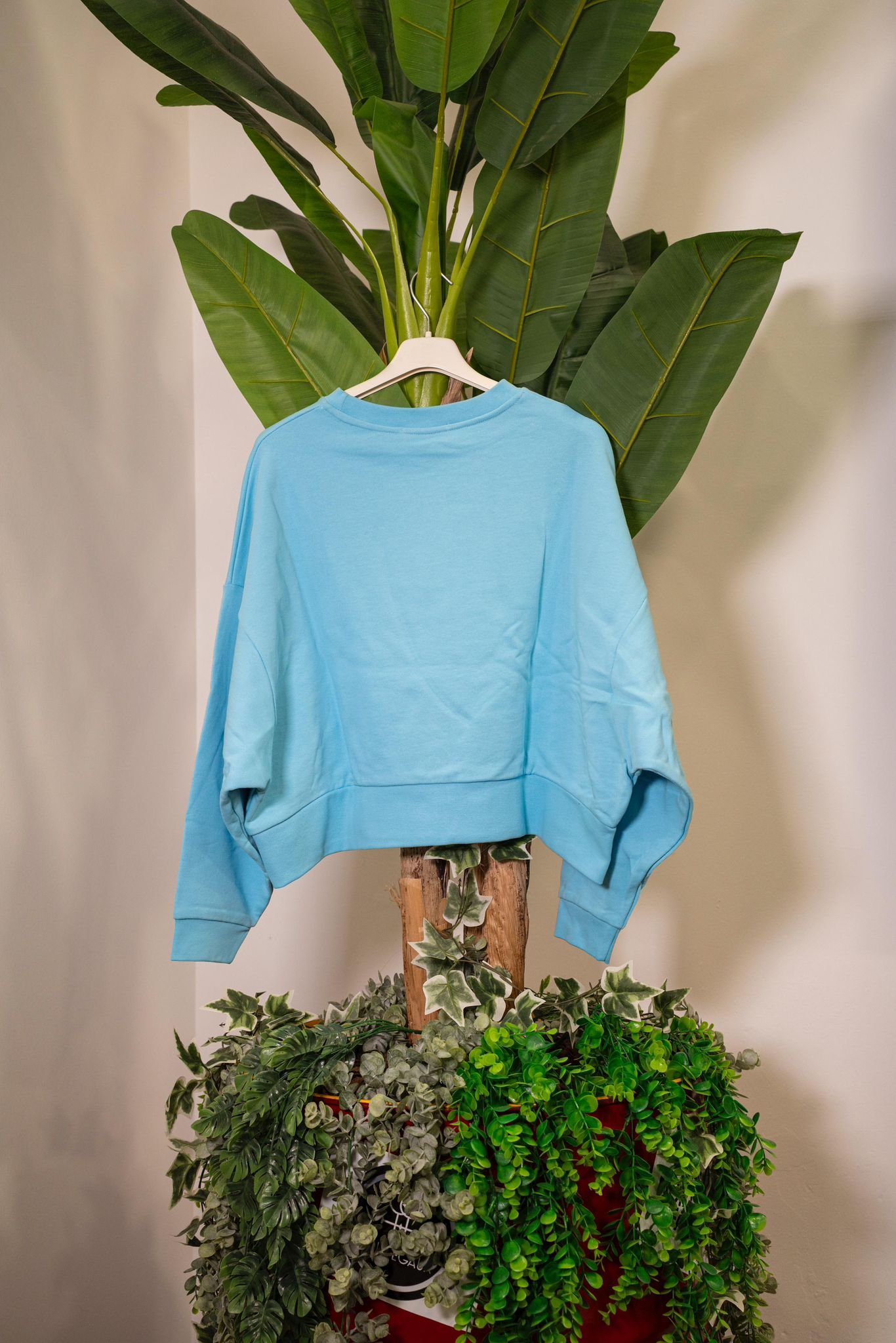 Gaelle Felpa Paricollo Celeste - immagine 3