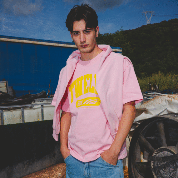 Hoodie “TheCruise” Twelve Pink