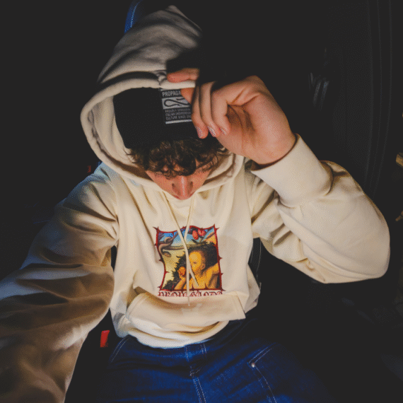 Propaganda EDEN HOODIE BONE