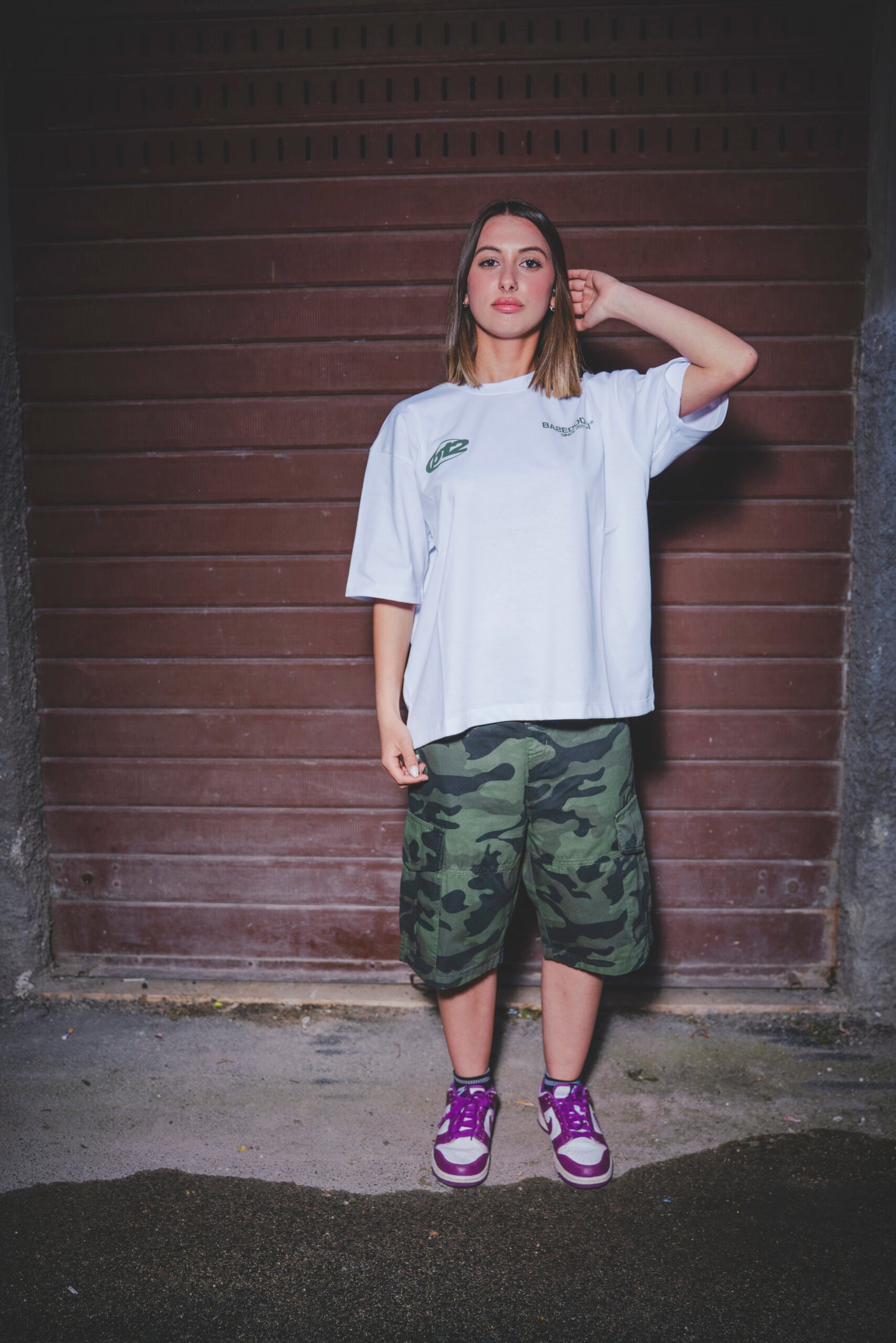 Jorts Cargo Wide Leg Camo “Cruel Season” SS25 - immagine 5