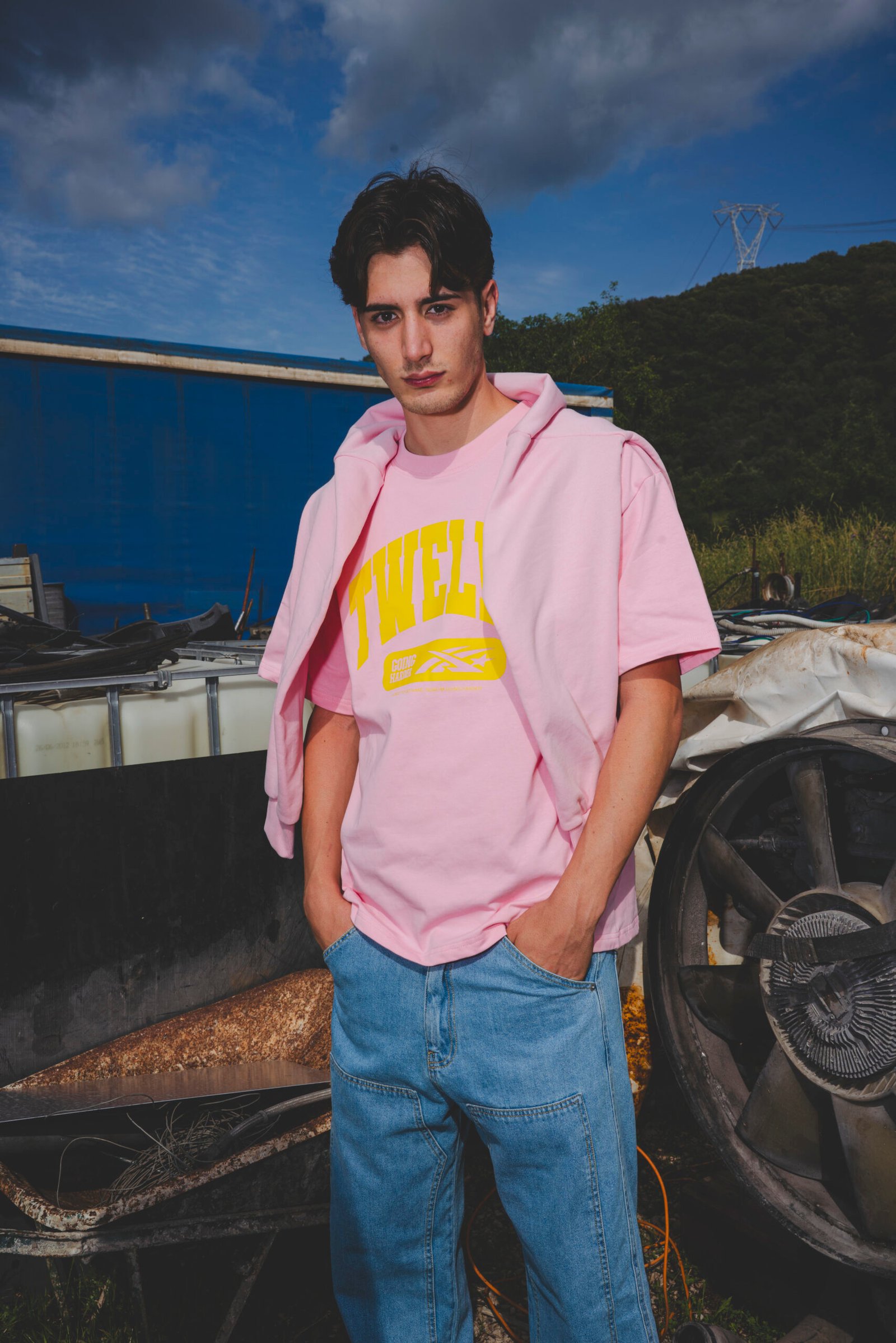 Hoodie “TheCruise” Twelve Pink - immagine 3