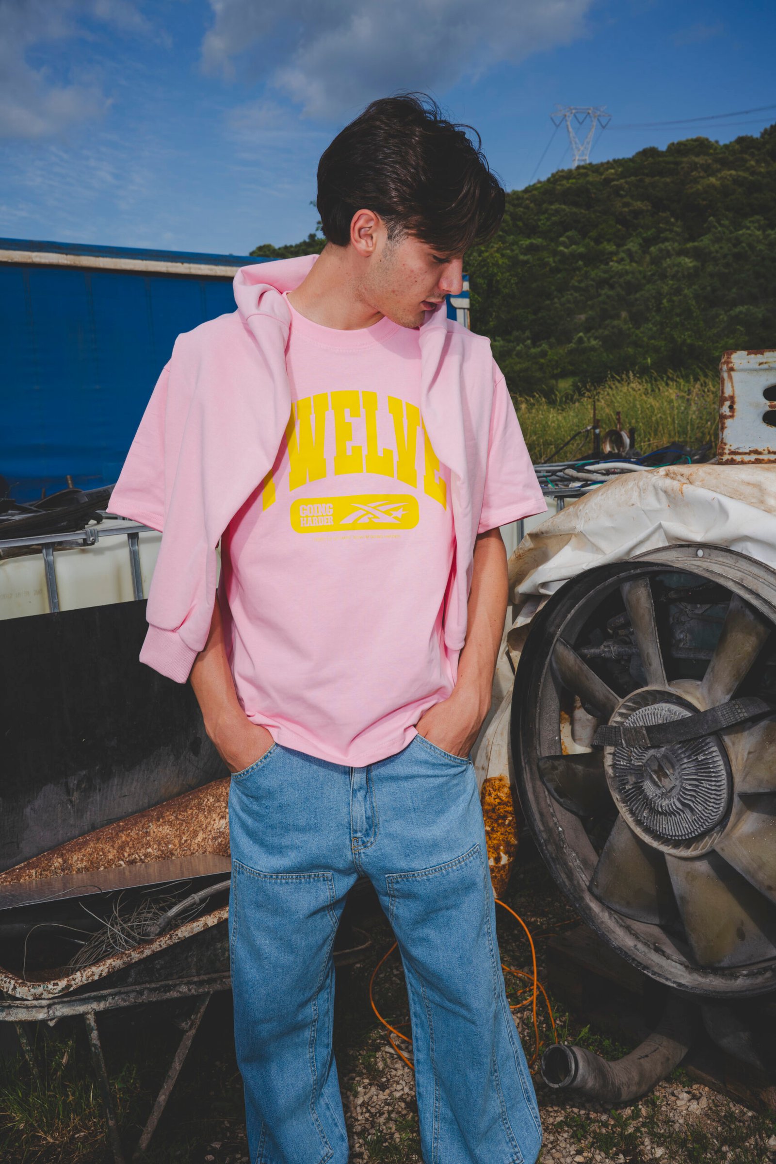 Hoodie “TheCruise” Twelve Pink - immagine 2