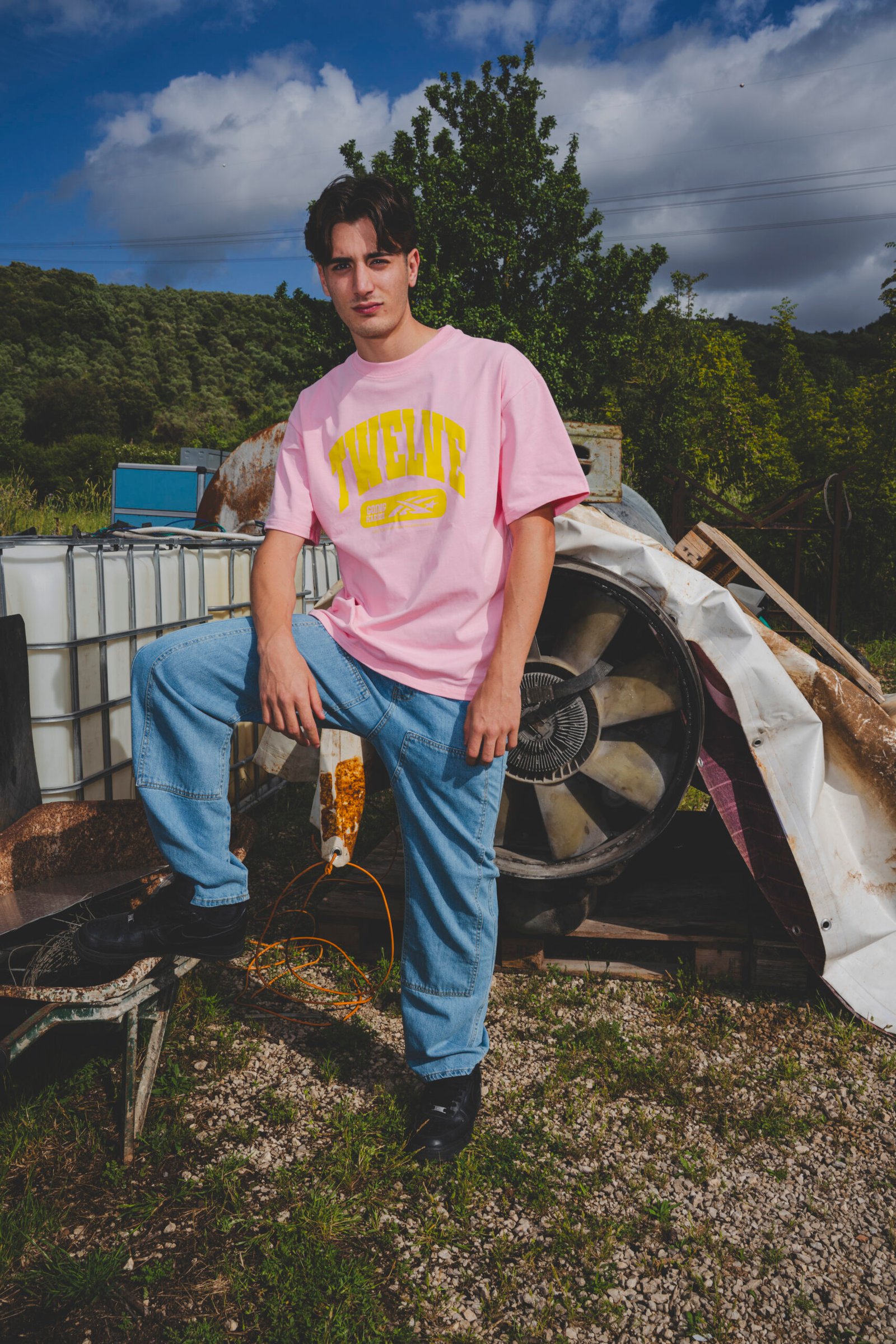 T-SHIRT ''THE CRUISE'' TWELVE PINK - immagine 5