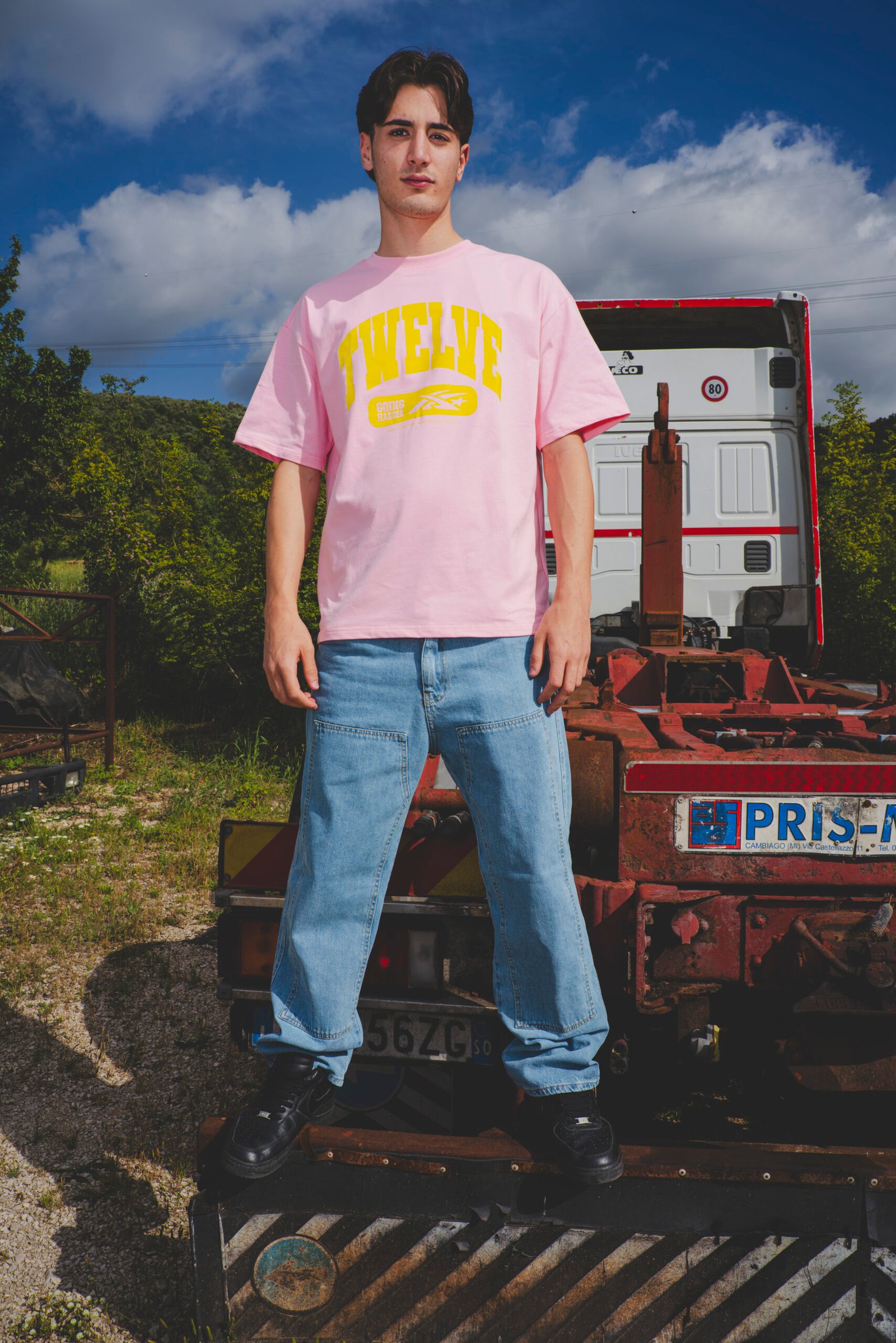 T-SHIRT ''THE CRUISE'' TWELVE PINK - immagine 4