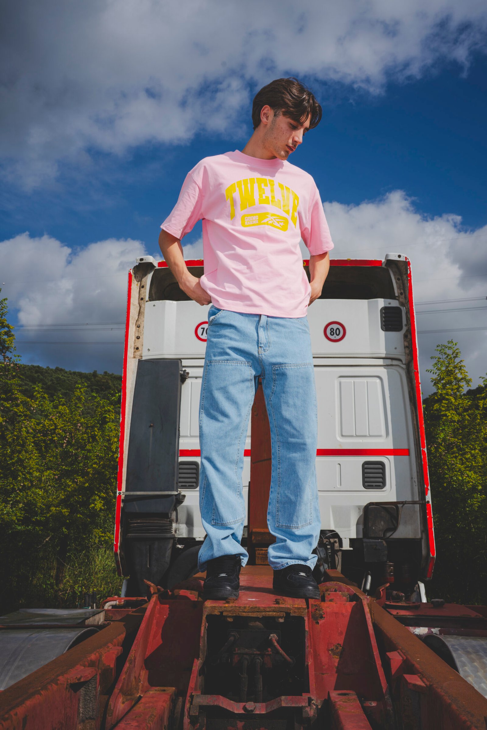 T-SHIRT ''THE CRUISE'' TWELVE PINK - immagine 3