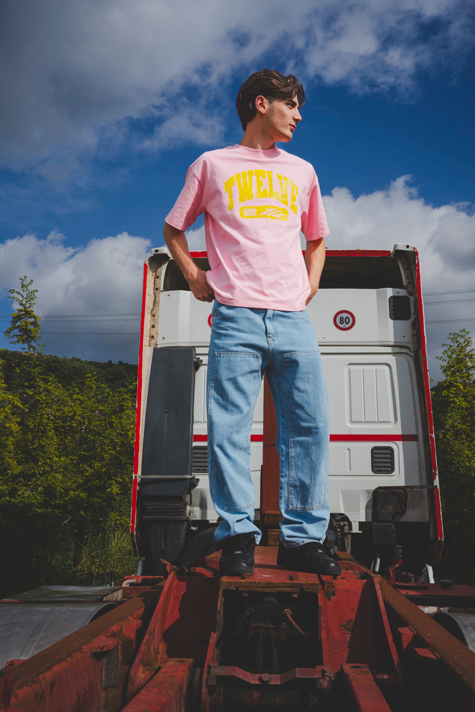 T-SHIRT ''THE CRUISE'' TWELVE PINK - immagine 2